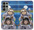 W3915 Raccoon Girl Baby Sloth Astronaut Suit Funda Carcasa Case y Caso Del Tirón Funda para Samsung Galaxy S23 Ultra