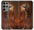 W3919 Egyptian Queen Cleopatra Anubis Funda Carcasa Case y Caso Del Tirón Funda para Samsung Galaxy S23 Ultra