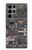 W3944 Overhead Panel Cockpit Funda Carcasa Case y Caso Del Tirón Funda para Samsung Galaxy S23 Ultra