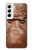 W3940 Leather Mad Face Graphic Paint Funda Carcasa Case y Caso Del Tirón Funda para Samsung Galaxy S22