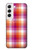 W3941 LGBT Lesbian Pride Flag Plaid Funda Carcasa Case y Caso Del Tirón Funda para Samsung Galaxy S22