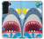 W3947 Shark Helicopter Cartoon Funda Carcasa Case y Caso Del Tirón Funda para Samsung Galaxy S22