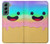 W3939 Ice Cream Cute Smile Funda Carcasa Case y Caso Del Tirón Funda para Samsung Galaxy S22 Plus