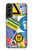 W3960 Safety Signs Sticker Collage Funda Carcasa Case y Caso Del Tirón Funda para Samsung Galaxy S22 Plus
