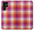 W3941 LGBT Lesbian Pride Flag Plaid Funda Carcasa Case y Caso Del Tirón Funda para Samsung Galaxy S22 Ultra