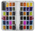 W3956 Watercolor Palette Box Graphic Funda Carcasa Case y Caso Del Tirón Funda para Samsung Galaxy S21 5G