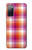 W3941 LGBT Lesbian Pride Flag Plaid Funda Carcasa Case y Caso Del Tirón Funda para Samsung Galaxy S20 FE