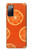 W3946 Seamless Orange Pattern Funda Carcasa Case y Caso Del Tirón Funda para Samsung Galaxy S20 FE