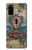 W3955 Vintage Keyhole Weather Door Funda Carcasa Case y Caso Del Tirón Funda para Samsung Galaxy S20