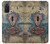 W3955 Vintage Keyhole Weather Door Funda Carcasa Case y Caso Del Tirón Funda para Samsung Galaxy S20