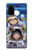 W3915 Raccoon Girl Baby Sloth Astronaut Suit Funda Carcasa Case y Caso Del Tirón Funda para Samsung Galaxy S20 Plus, Galaxy S20+