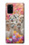 W3916 Alpaca Family Baby Alpaca Funda Carcasa Case y Caso Del Tirón Funda para Samsung Galaxy S20 Plus, Galaxy S20+