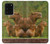 W3917 Capybara Family Giant Guinea Pig Funda Carcasa Case y Caso Del Tirón Funda para Samsung Galaxy S20 Ultra