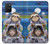 W3915 Raccoon Girl Baby Sloth Astronaut Suit Funda Carcasa Case y Caso Del Tirón Funda para Samsung Galaxy S10 Lite