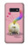 W3923 Cat Bottom Rainbow Tail Funda Carcasa Case y Caso Del Tirón Funda para Samsung Galaxy S10e