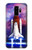 W3913 Colorful Nebula Space Shuttle Funda Carcasa Case y Caso Del Tirón Funda para Samsung Galaxy S9