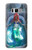 W3912 Cute Little Mermaid Aqua Spa Funda Carcasa Case y Caso Del Tirón Funda para Samsung Galaxy S8