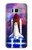W3913 Colorful Nebula Space Shuttle Funda Carcasa Case y Caso Del Tirón Funda para Samsung Galaxy S8