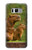 W3917 Capybara Family Giant Guinea Pig Funda Carcasa Case y Caso Del Tirón Funda para Samsung Galaxy S8