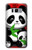 W3929 Cute Panda Eating Bamboo Funda Carcasa Case y Caso Del Tirón Funda para Samsung Galaxy S8