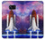 W3913 Colorful Nebula Space Shuttle Funda Carcasa Case y Caso Del Tirón Funda para Samsung Galaxy S7