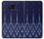 W3950 Textile Thai Blue Pattern Funda Carcasa Case y Caso Del Tirón Funda para Samsung Galaxy S7