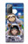 W3915 Raccoon Girl Baby Sloth Astronaut Suit Funda Carcasa Case y Caso Del Tirón Funda para Samsung Galaxy Note 20