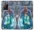 W3912 Cute Little Mermaid Aqua Spa Funda Carcasa Case y Caso Del Tirón Funda para Samsung Galaxy Note 20 Ultra, Ultra 5G