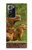 W3917 Capybara Family Giant Guinea Pig Funda Carcasa Case y Caso Del Tirón Funda para Samsung Galaxy Note 20 Ultra, Ultra 5G