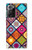 W3943 Maldalas Pattern Funda Carcasa Case y Caso Del Tirón Funda para Samsung Galaxy Note 20 Ultra, Ultra 5G