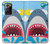 W3947 Shark Helicopter Cartoon Funda Carcasa Case y Caso Del Tirón Funda para Samsung Galaxy Note 20 Ultra, Ultra 5G