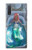W3912 Cute Little Mermaid Aqua Spa Funda Carcasa Case y Caso Del Tirón Funda para Samsung Galaxy Note 10