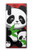 W3929 Cute Panda Eating Bamboo Funda Carcasa Case y Caso Del Tirón Funda para Samsung Galaxy Note 10