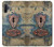 W3955 Vintage Keyhole Weather Door Funda Carcasa Case y Caso Del Tirón Funda para Samsung Galaxy Note 10 Plus