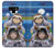 W3915 Raccoon Girl Baby Sloth Astronaut Suit Funda Carcasa Case y Caso Del Tirón Funda para Note 9 Samsung Galaxy Note9