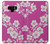 W3924 Cherry Blossom Pink Background Funda Carcasa Case y Caso Del Tirón Funda para Note 9 Samsung Galaxy Note9