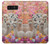 W3916 Alpaca Family Baby Alpaca Funda Carcasa Case y Caso Del Tirón Funda para Note 8 Samsung Galaxy Note8