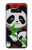 W3929 Cute Panda Eating Bamboo Funda Carcasa Case y Caso Del Tirón Funda para Note 8 Samsung Galaxy Note8
