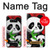 W3929 Cute Panda Eating Bamboo Funda Carcasa Case y Caso Del Tirón Funda para Note 8 Samsung Galaxy Note8