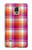 W3941 LGBT Lesbian Pride Flag Plaid Funda Carcasa Case y Caso Del Tirón Funda para Samsung Galaxy Note 4