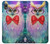 W3934 Fantasy Nerd Owl Funda Carcasa Case y Caso Del Tirón Funda para Samsung Galaxy A10