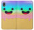 W3939 Ice Cream Cute Smile Funda Carcasa Case y Caso Del Tirón Funda para Samsung Galaxy A10