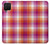 W3941 LGBT Lesbian Pride Flag Plaid Funda Carcasa Case y Caso Del Tirón Funda para Samsung Galaxy A12