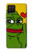 W3945 Pepe Love Middle Finger Funda Carcasa Case y Caso Del Tirón Funda para Samsung Galaxy A12