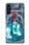 W3912 Cute Little Mermaid Aqua Spa Funda Carcasa Case y Caso Del Tirón Funda para Samsung Galaxy A13 5G