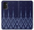 W3950 Textile Thai Blue Pattern Funda Carcasa Case y Caso Del Tirón Funda para Samsung Galaxy A13 5G