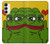 W3945 Pepe Love Middle Finger Funda Carcasa Case y Caso Del Tirón Funda para Samsung Galaxy A14 5G