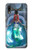 W3912 Cute Little Mermaid Aqua Spa Funda Carcasa Case y Caso Del Tirón Funda para Samsung Galaxy A20, Galaxy A30