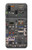 W3944 Overhead Panel Cockpit Funda Carcasa Case y Caso Del Tirón Funda para Samsung Galaxy A20, Galaxy A30