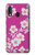 W3924 Cherry Blossom Pink Background Funda Carcasa Case y Caso Del Tirón Funda para Samsung Galaxy A20e